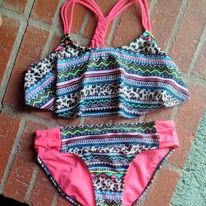 Justice 2 pc swim suit